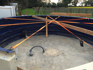 Laying out dome walls