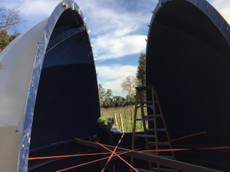 Dome under construction
